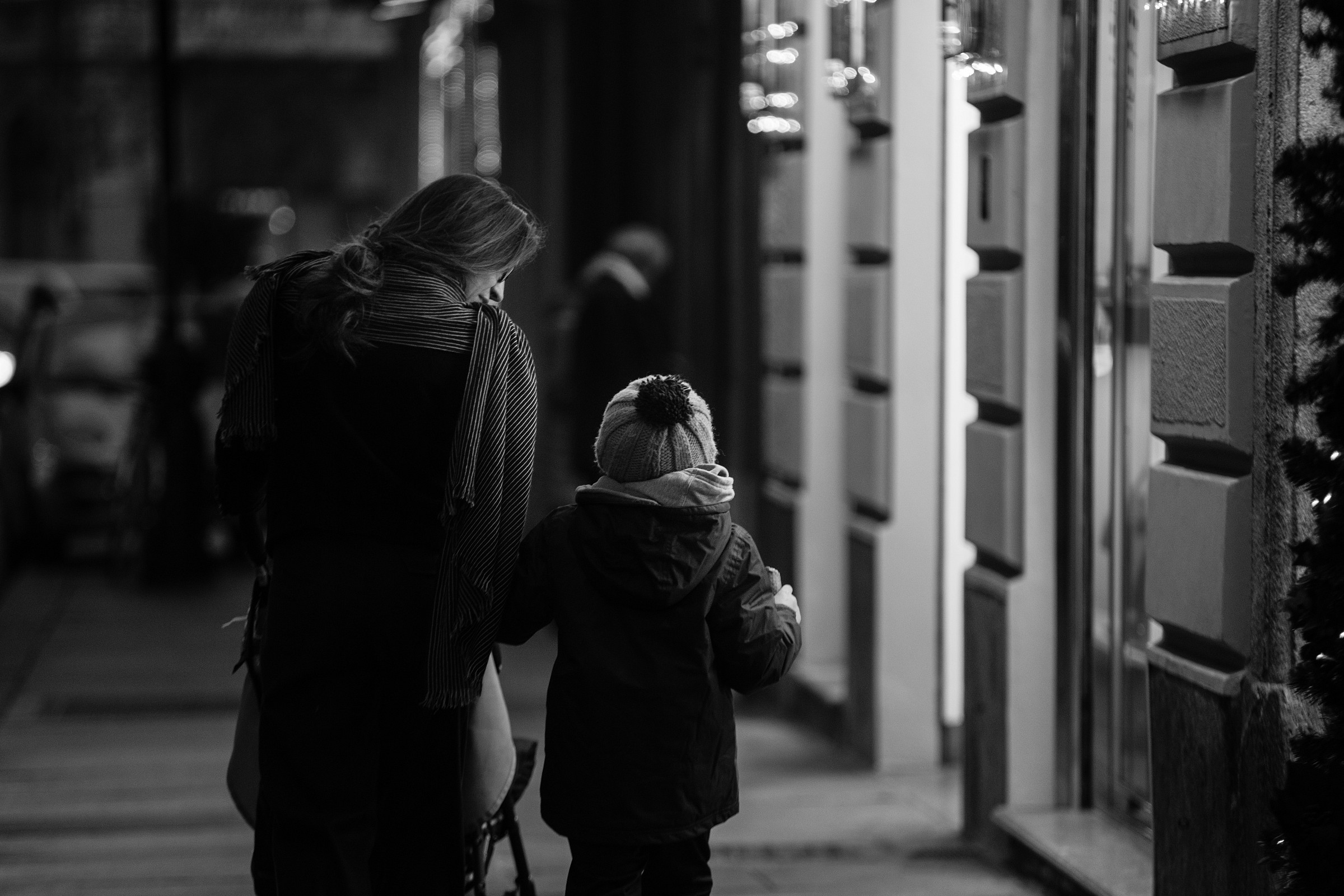 passeggiata tra le vie del centro