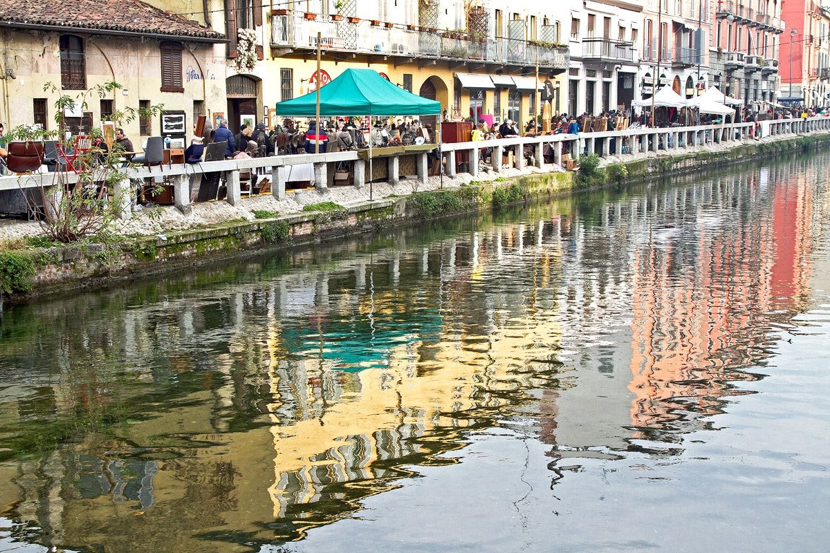 Riflessi sul Naviglio