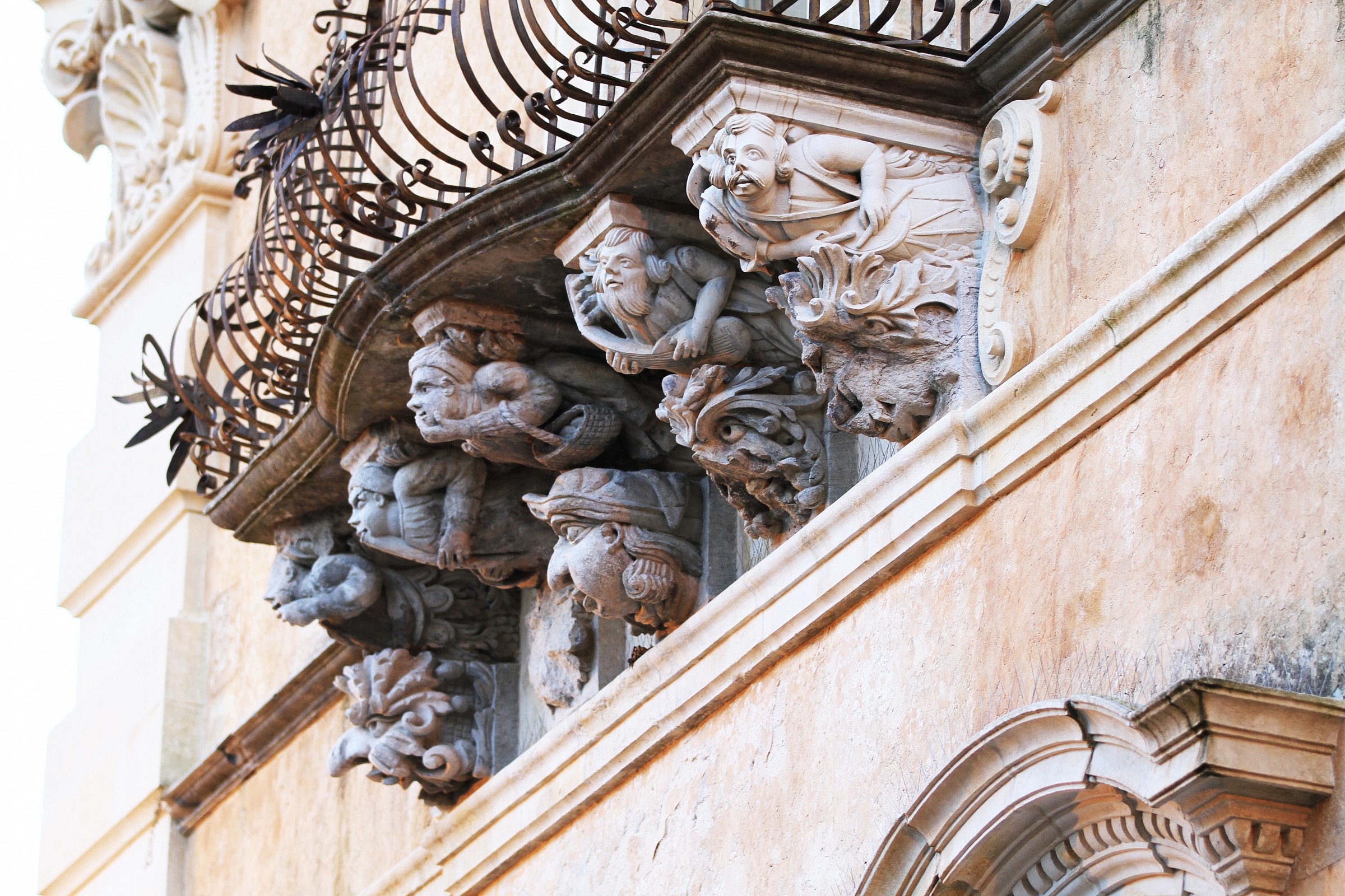 Le mensole di Ragusa Ibla
