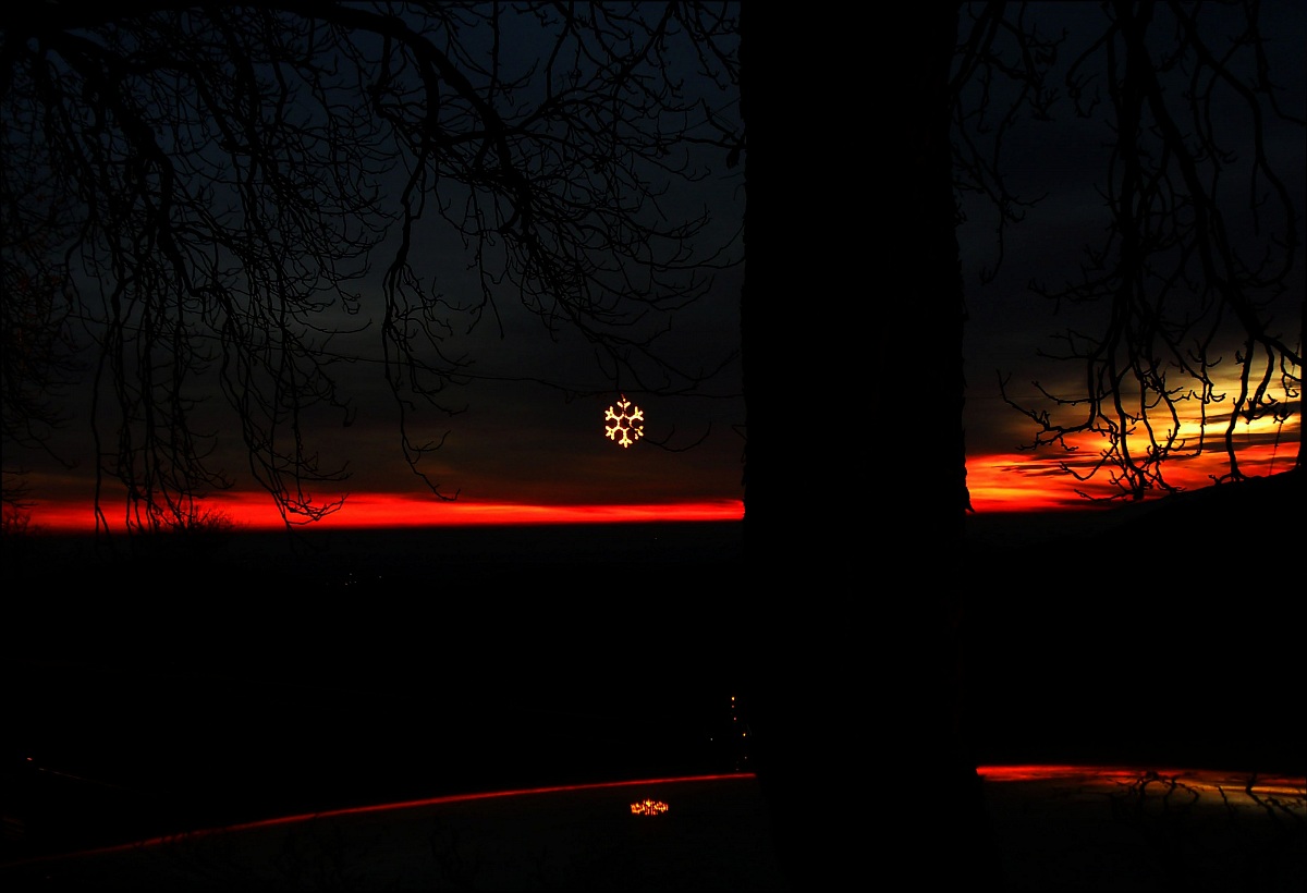 Tramonto a Clauzetto