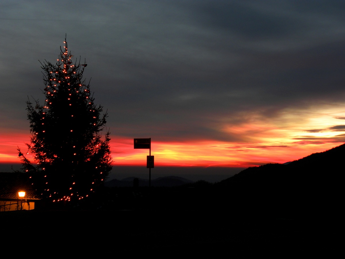 Tramonto a Clauzetto