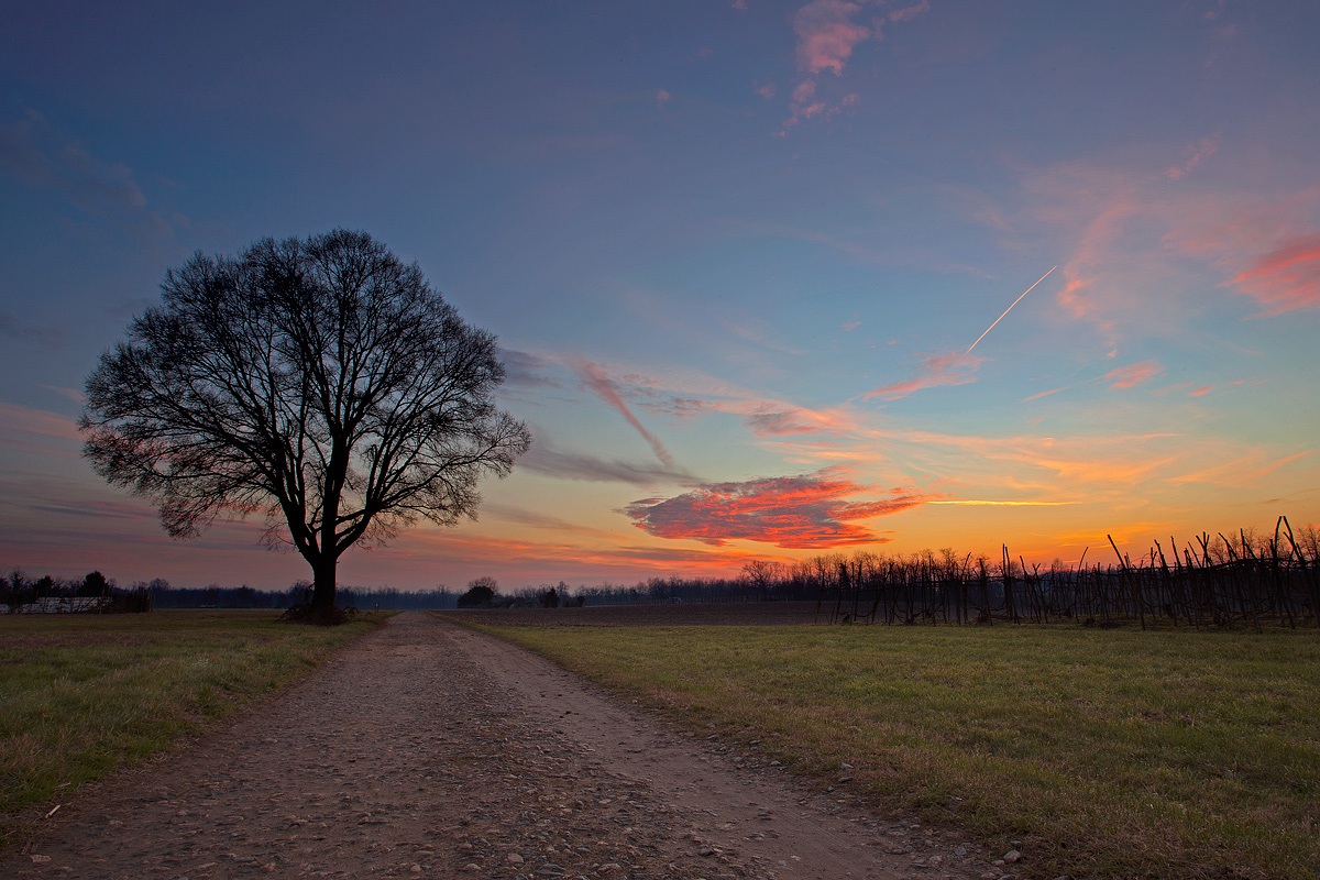 Tramonto Badia Dulzago