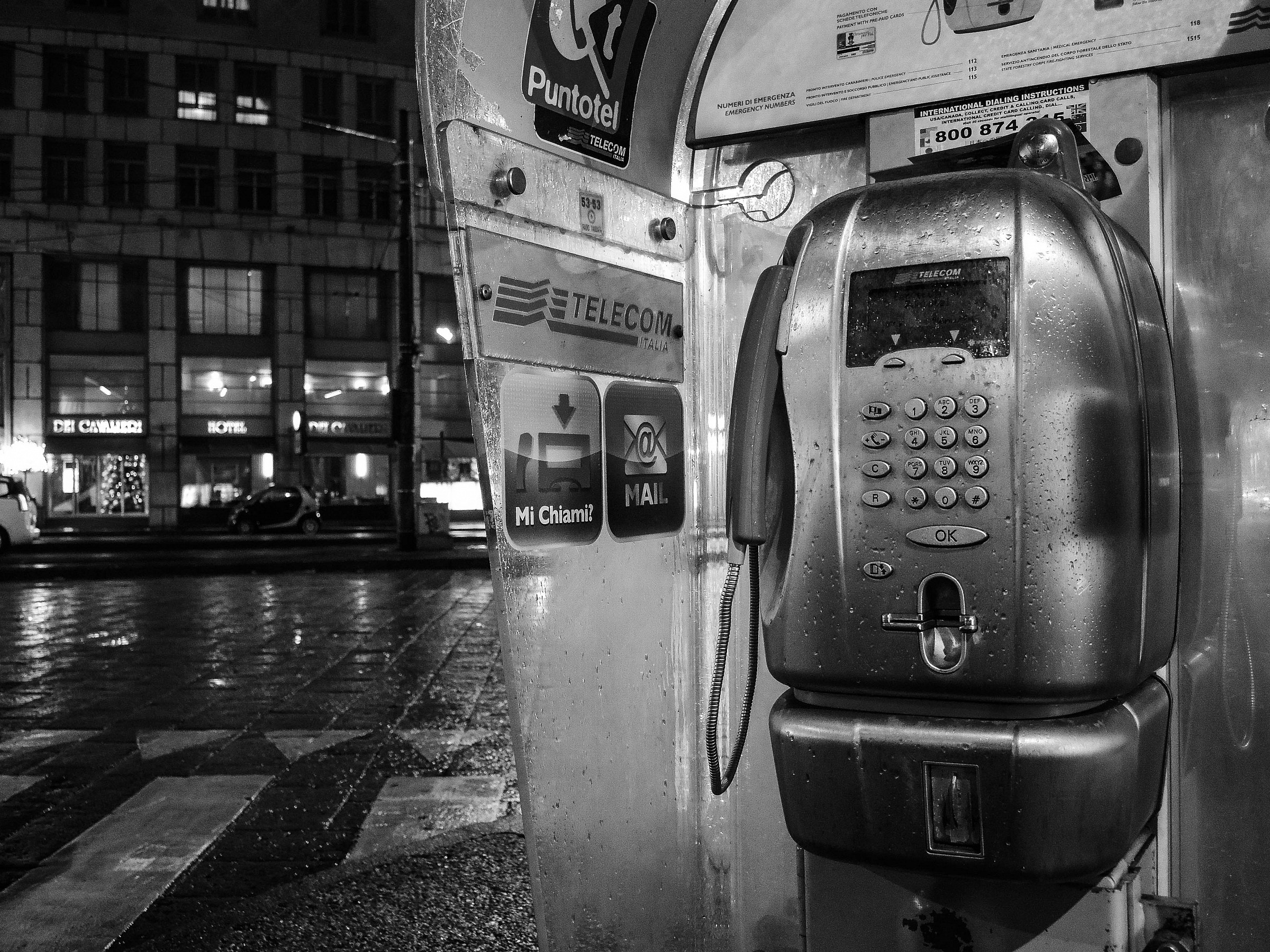 Milan - Public Telephone