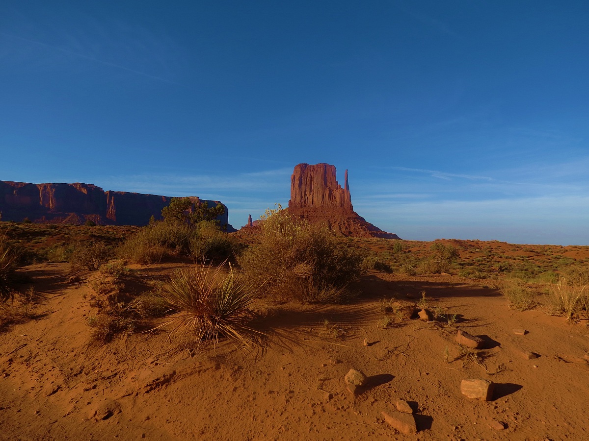 In Monument Valley