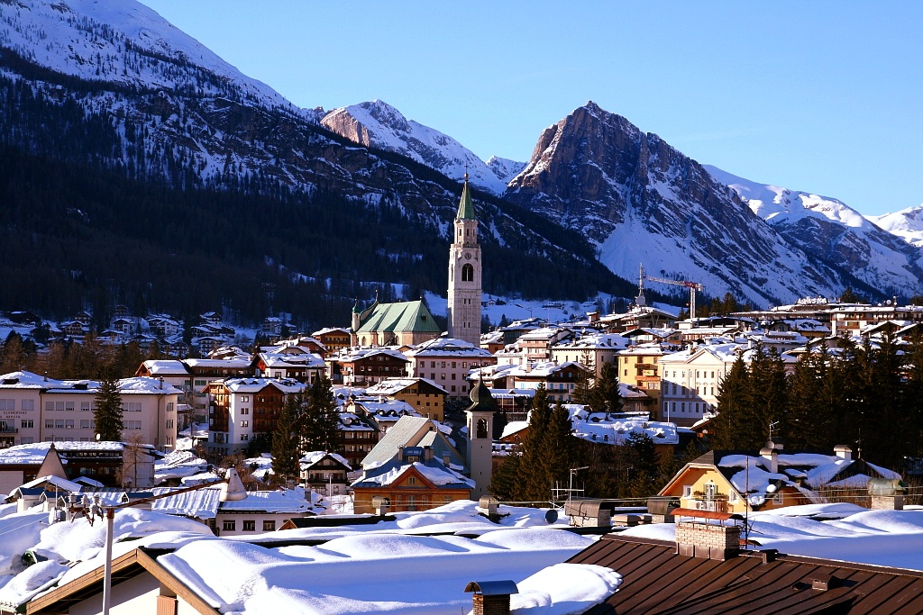 Cortina d'Ampezzo (vista da sud)