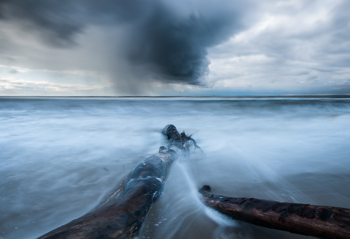 stormy Baltic Sea
