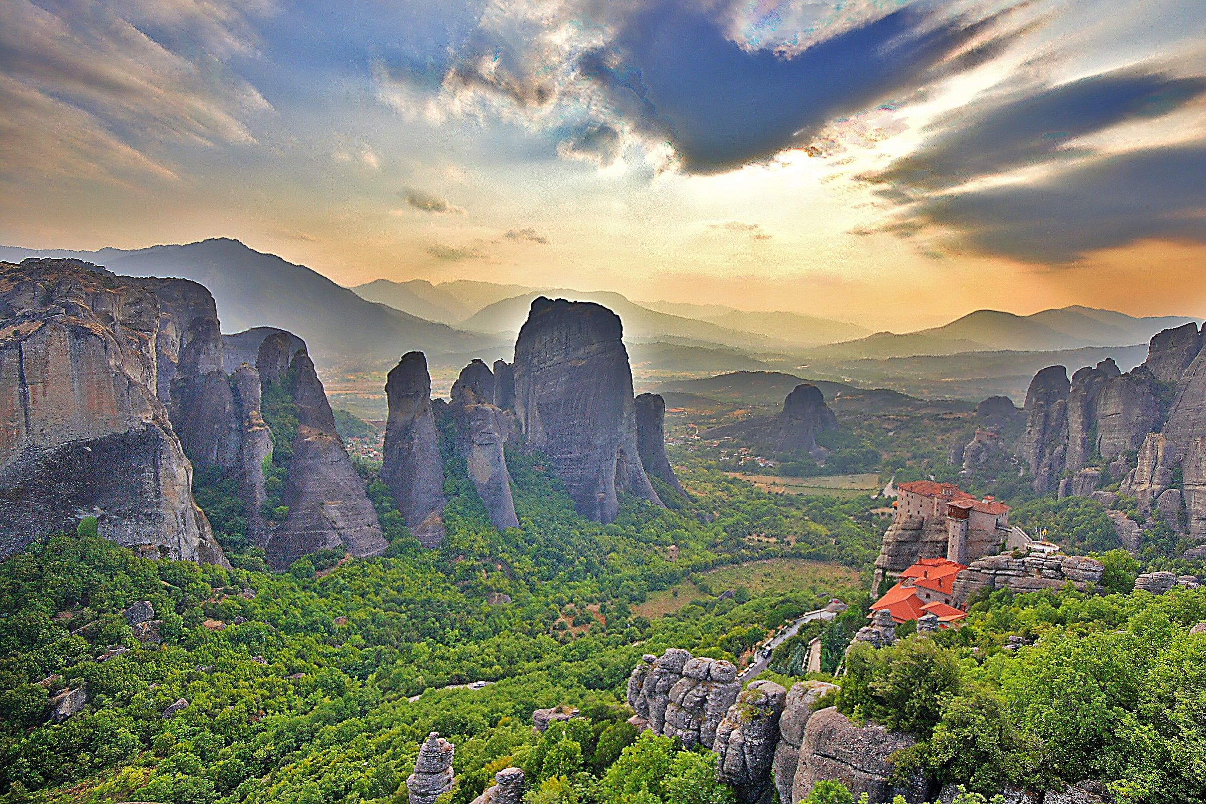 The meteora - Greece
