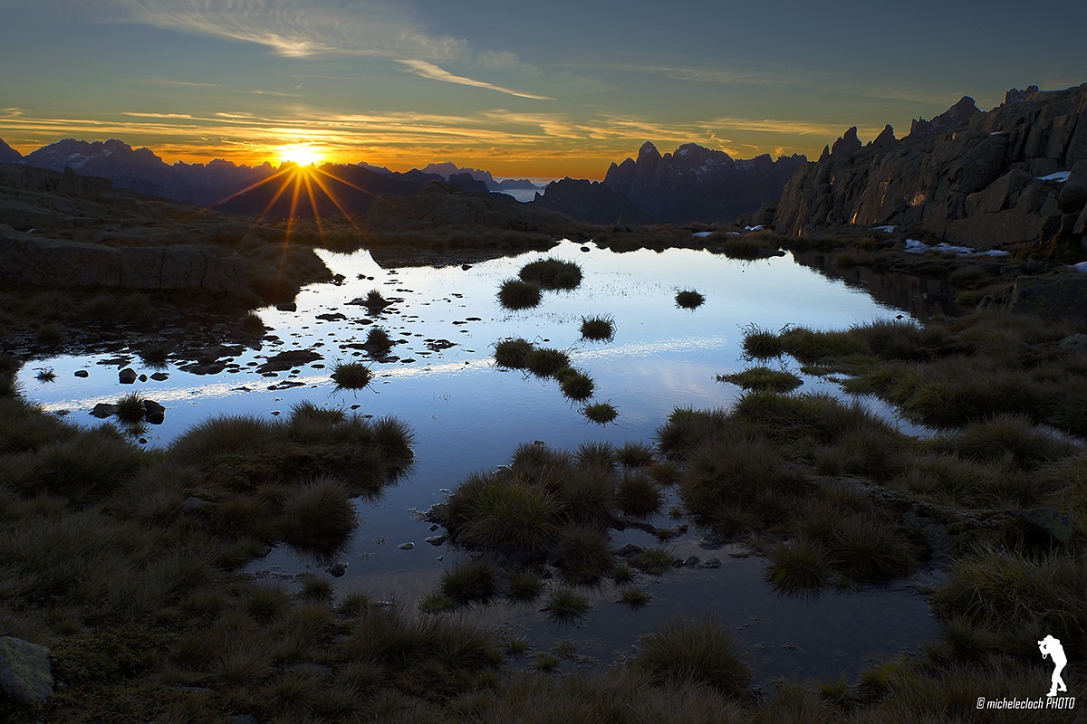 Morning view from the Col Margherita