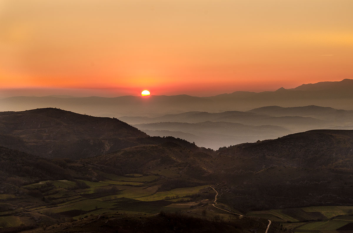 tramonto S.donato val comino