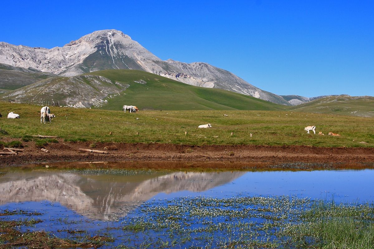 Plain of Campo Imperatore and Big Horn