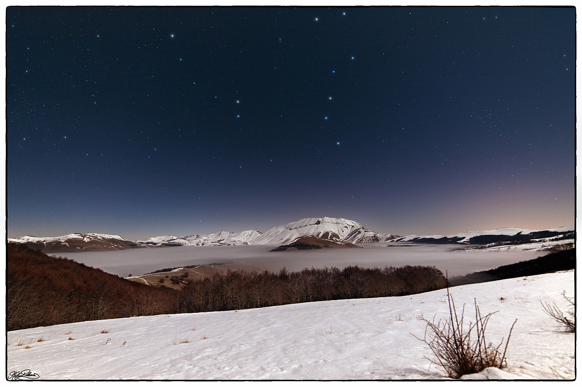 Elice and Cynosura on Mount Carrier