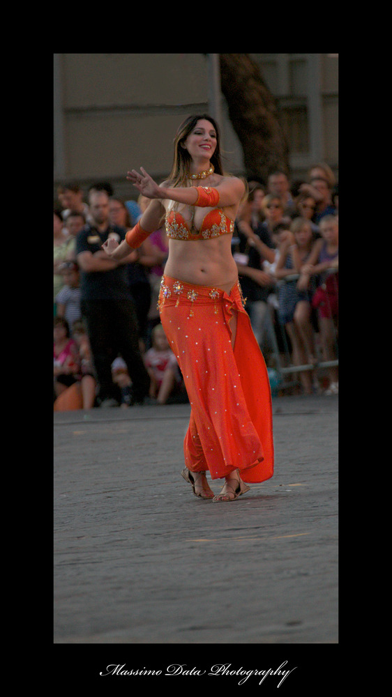 And ... she dances ...