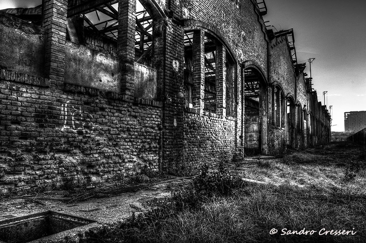 old disused factory
