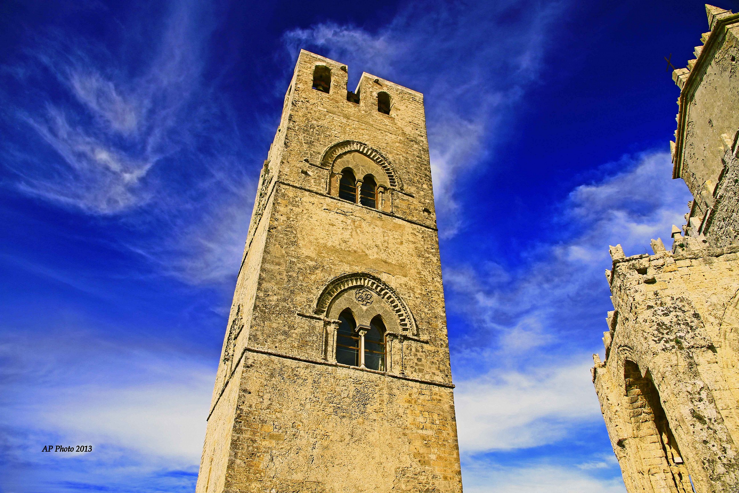 Erice - The Sky and the Bell Tower