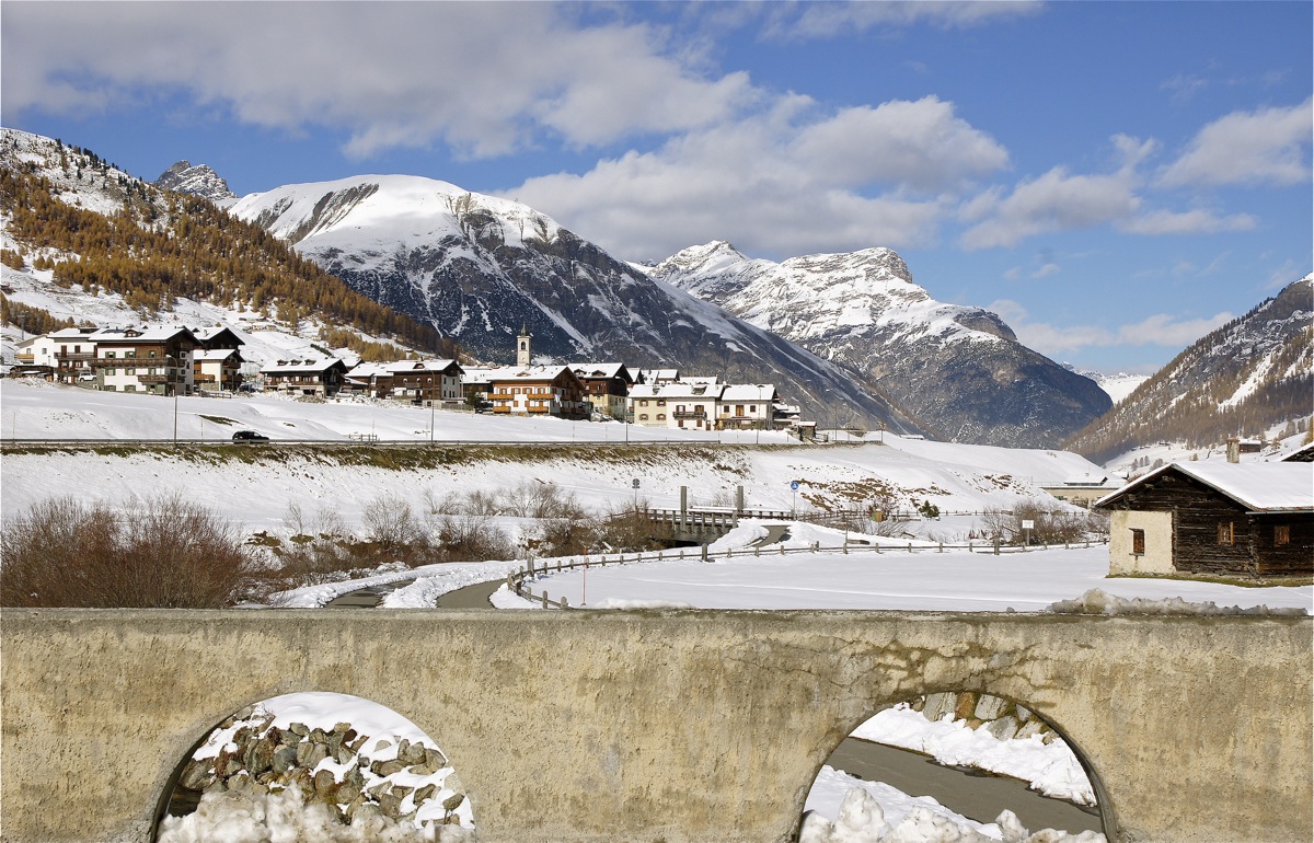 scorcio panoramico di Livigno