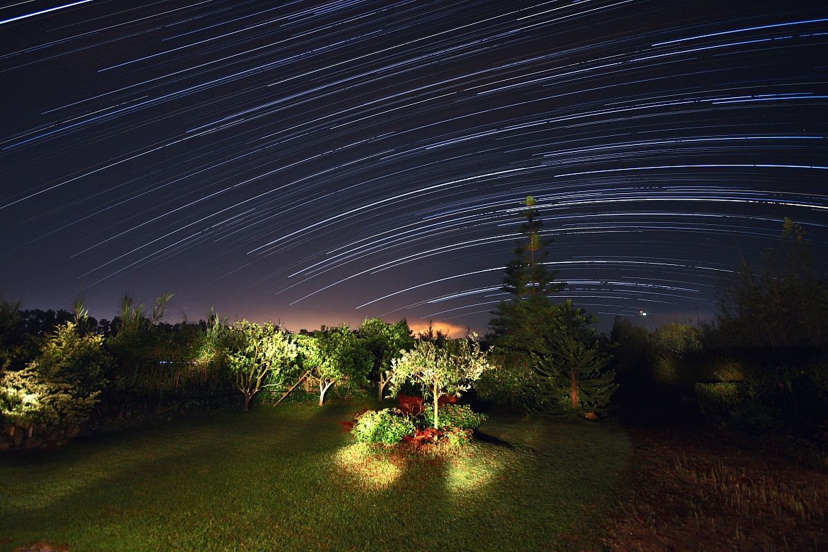Startrail - San Felice Circeo