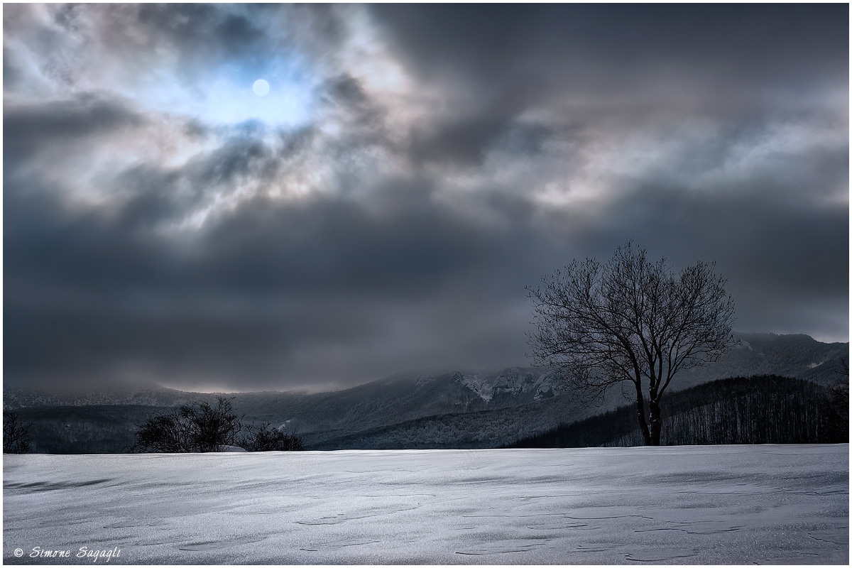Uno squarcio tra le nuvole