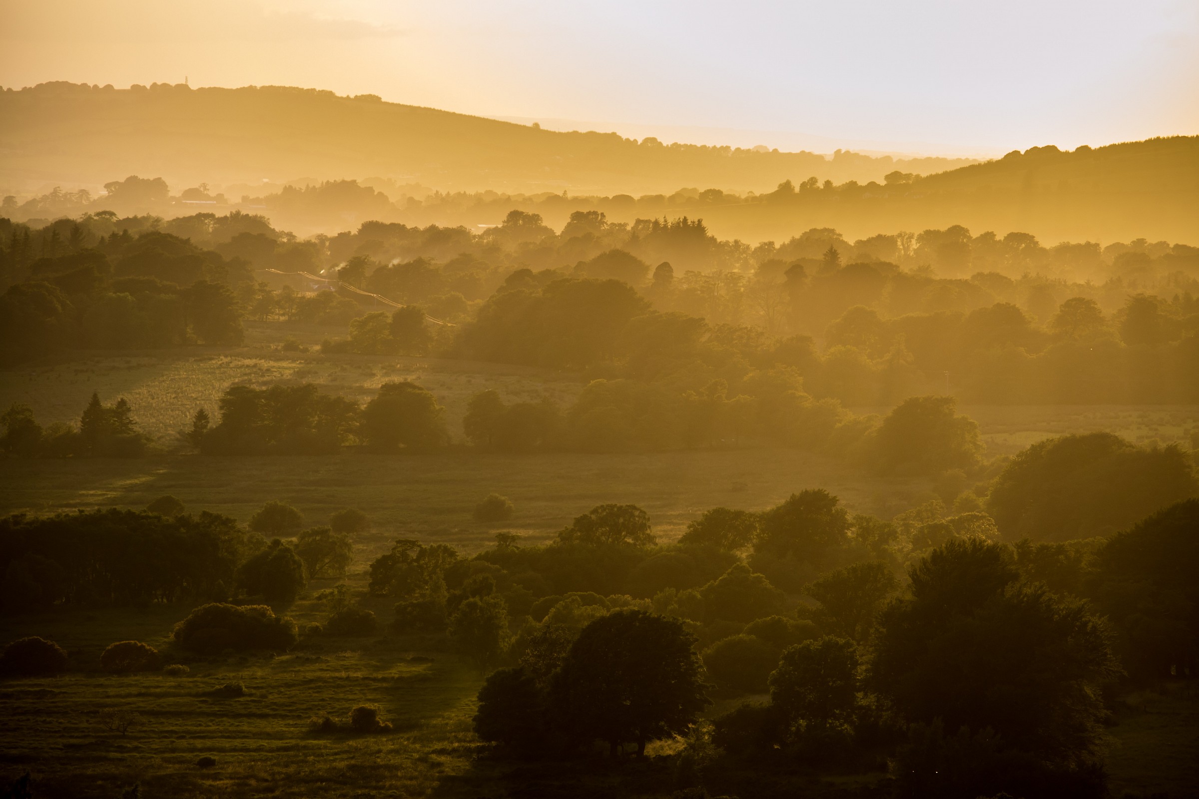 Il perfetto Sunset I (Wicklow Mountains, Irlanda)