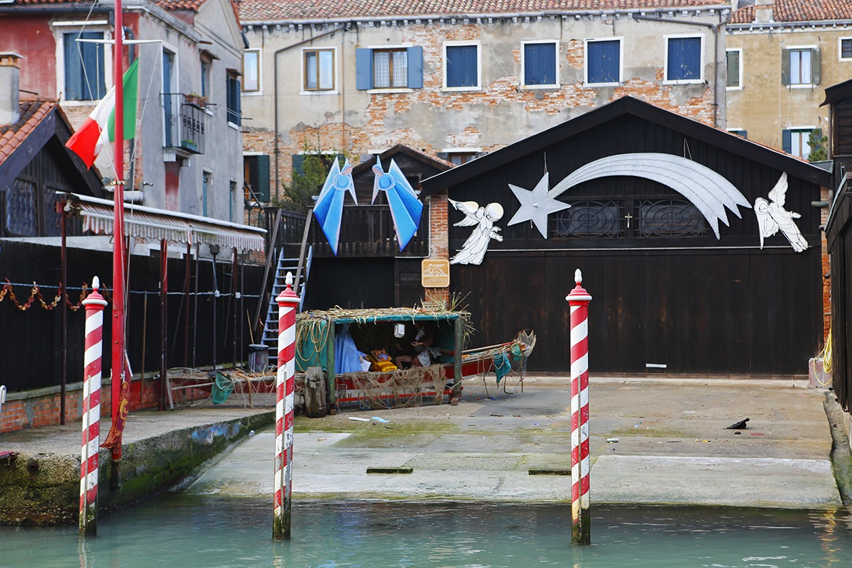 Squero-crib or Nativity-squero