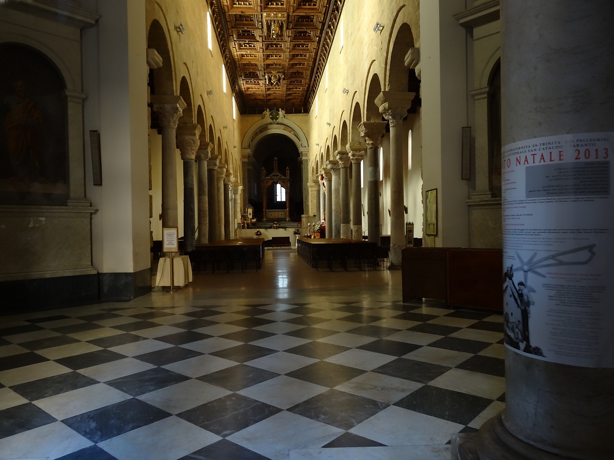San Cataldo Cathedral interior - Taranto