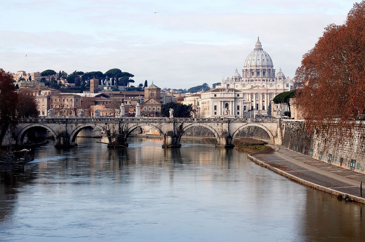 Roma, i colori dell'autunno