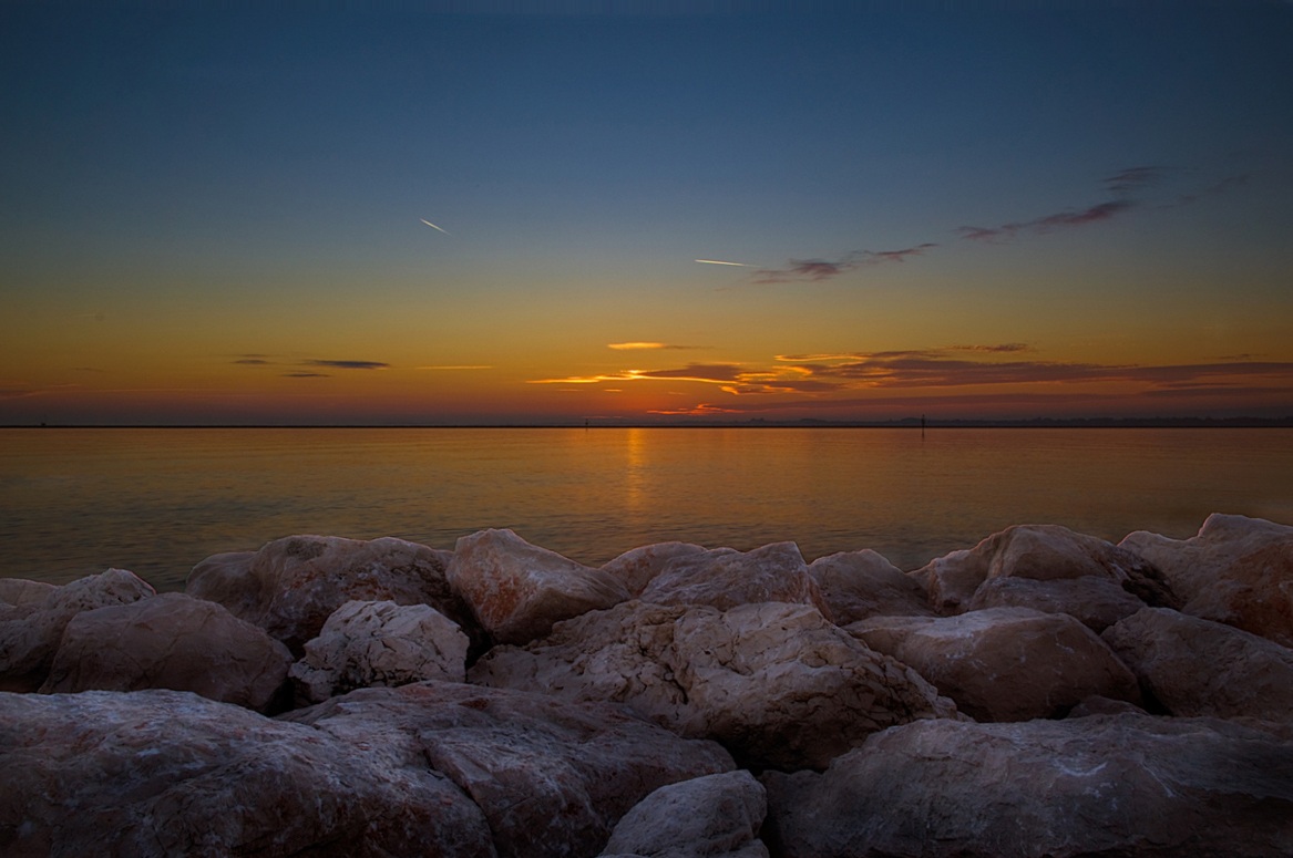 sunset at the tip Sabioni