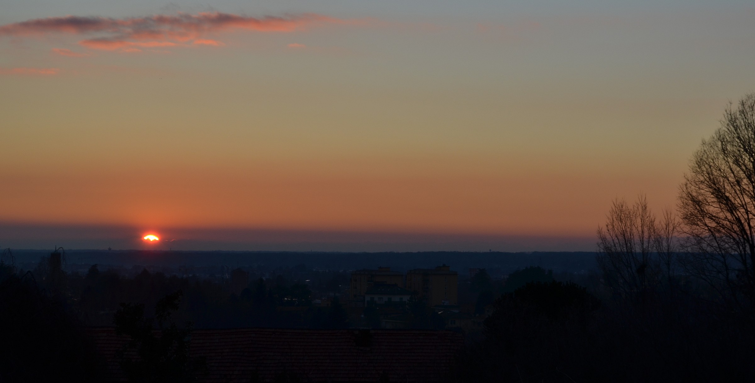 Sunset on Giussano MB