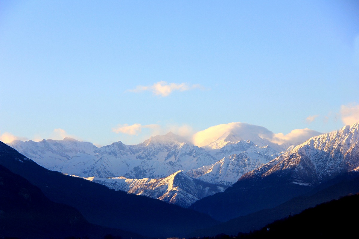 Il Rosa visto da Pallanza