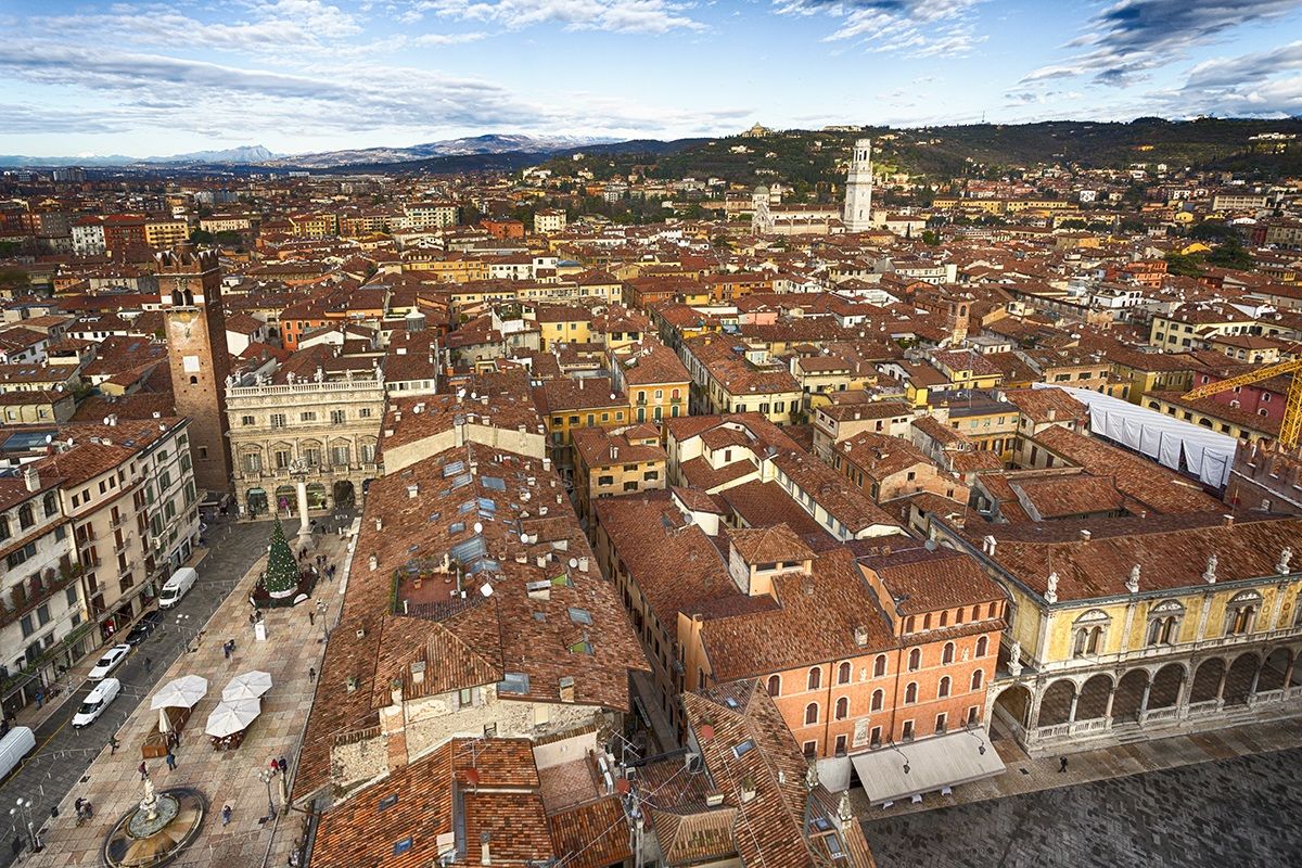 Verona from Torre dei Lamberti ...