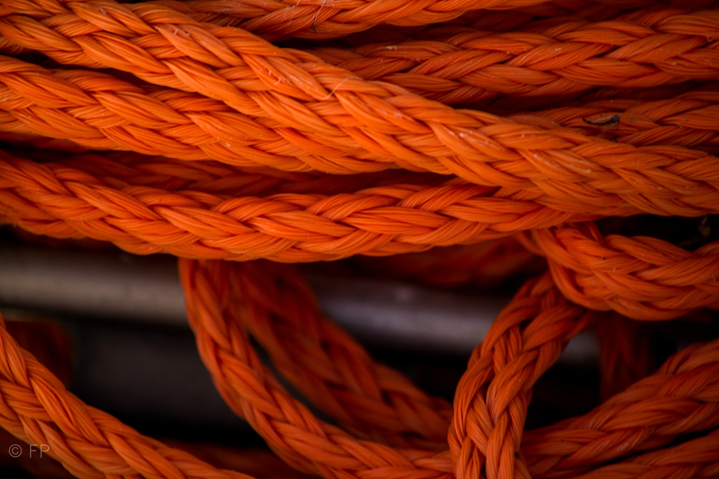 Orange and rope