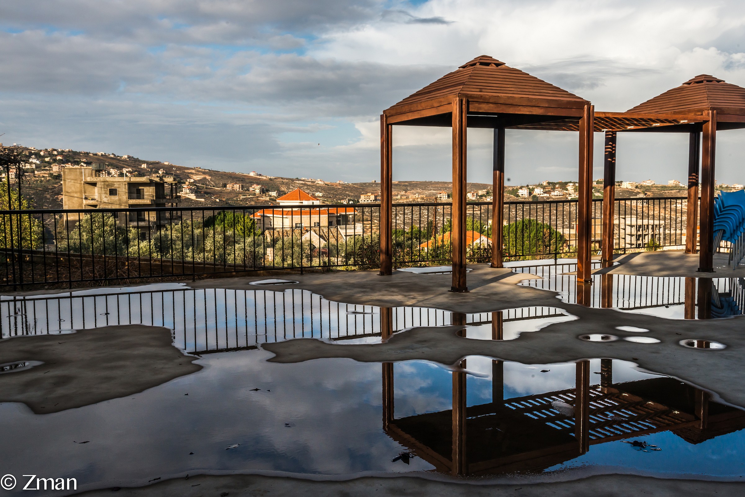 Dopo una giornata di pioggia