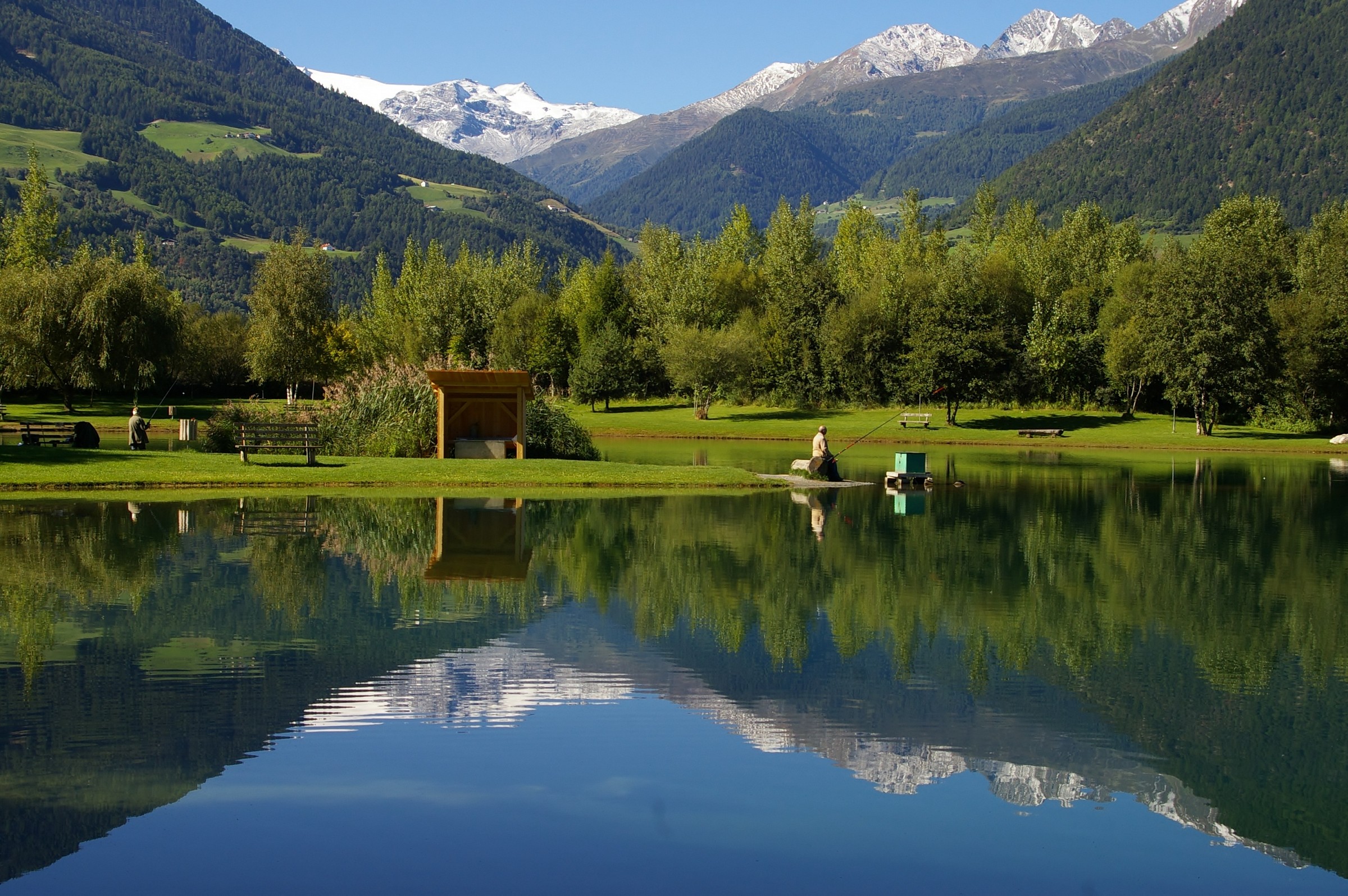 Pond in Prato allo Stelvio