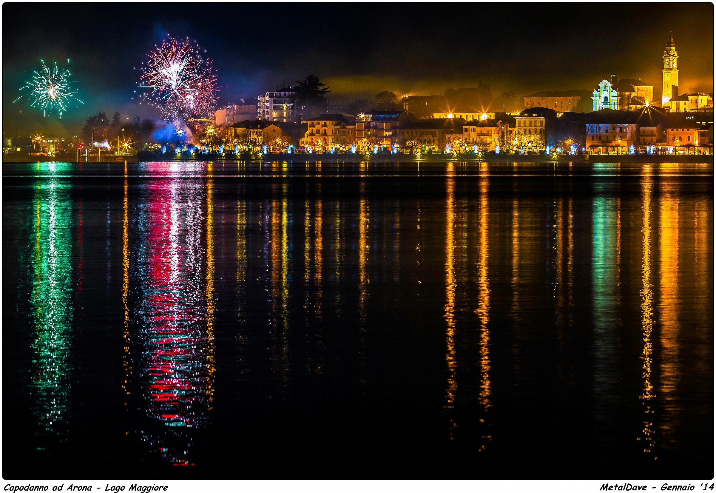 New Year's Day in Arona