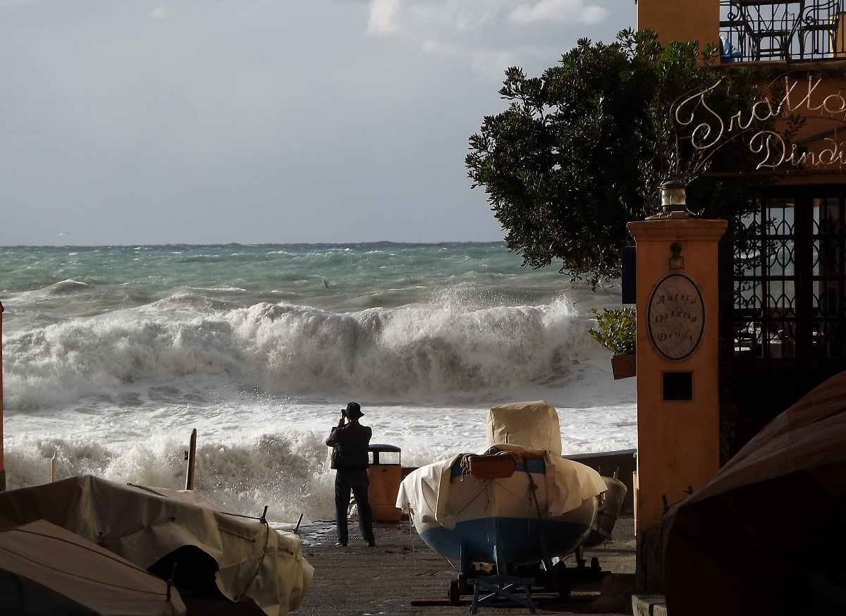 mareggiata Boccadasse, ottobre 2012