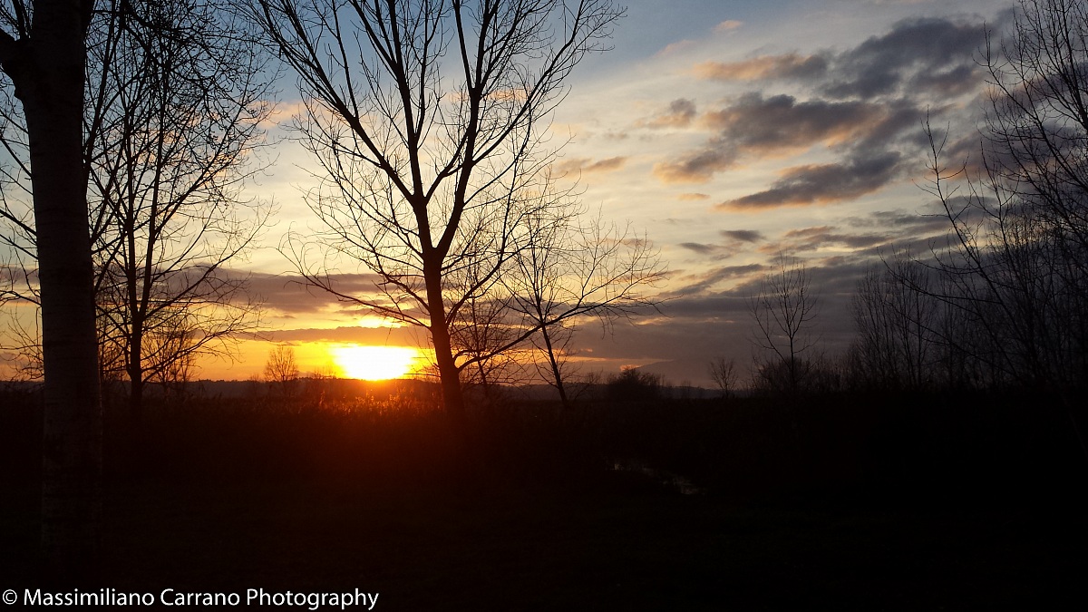 Tramonto con Galaxy S4