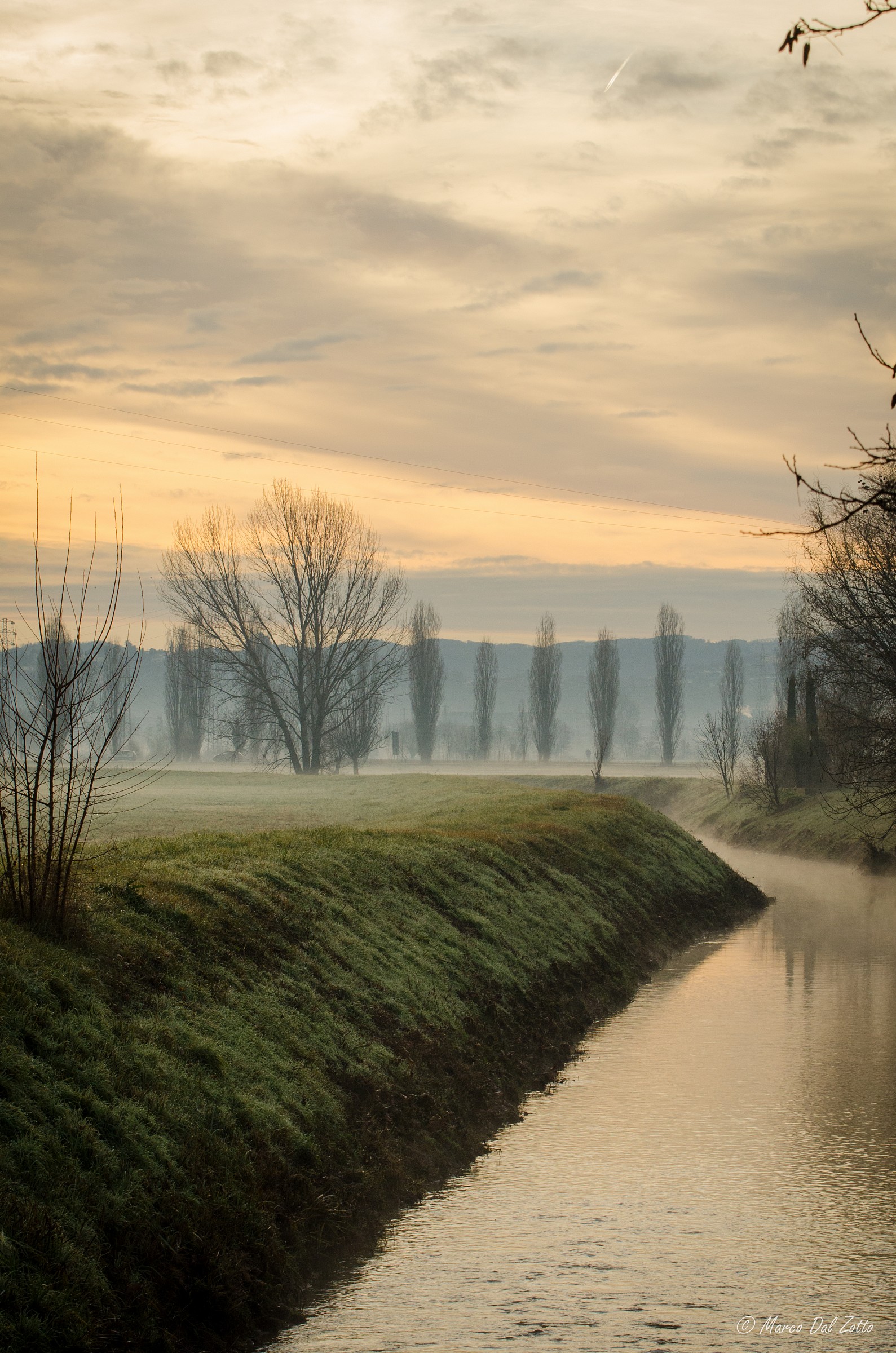 Paesaggio invernale Vicentino