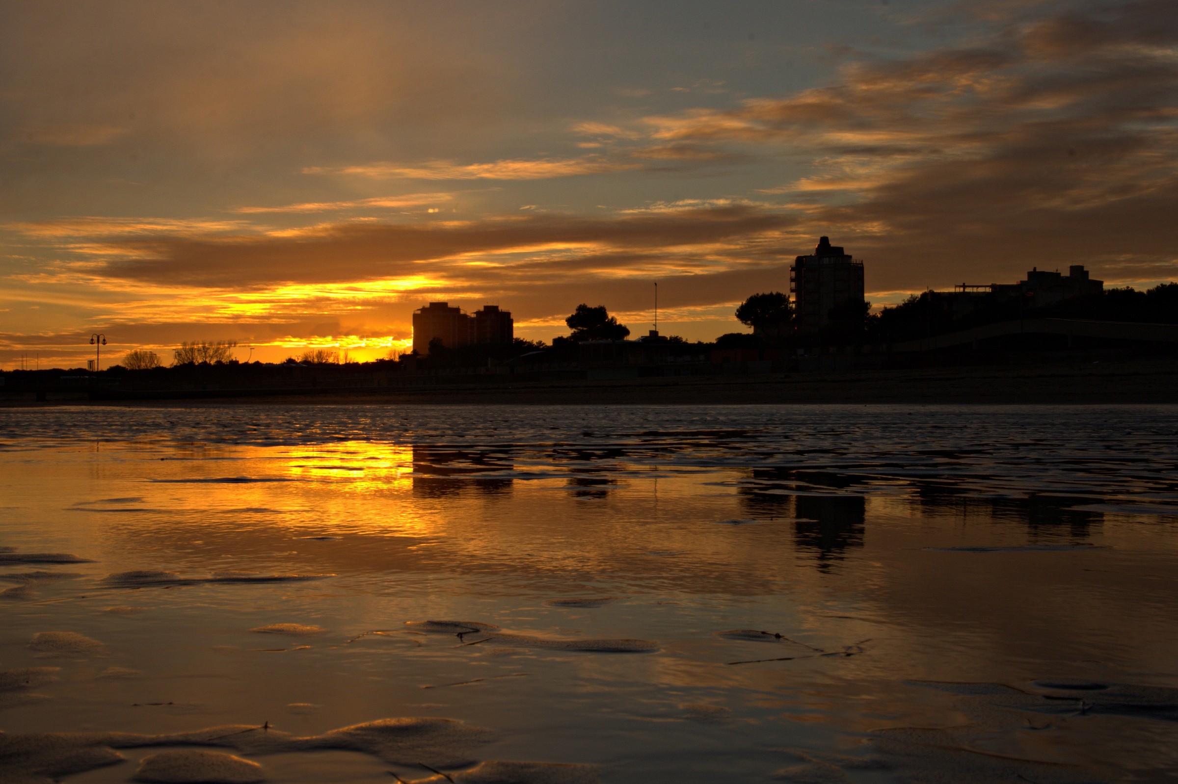 ...sunset reflected...