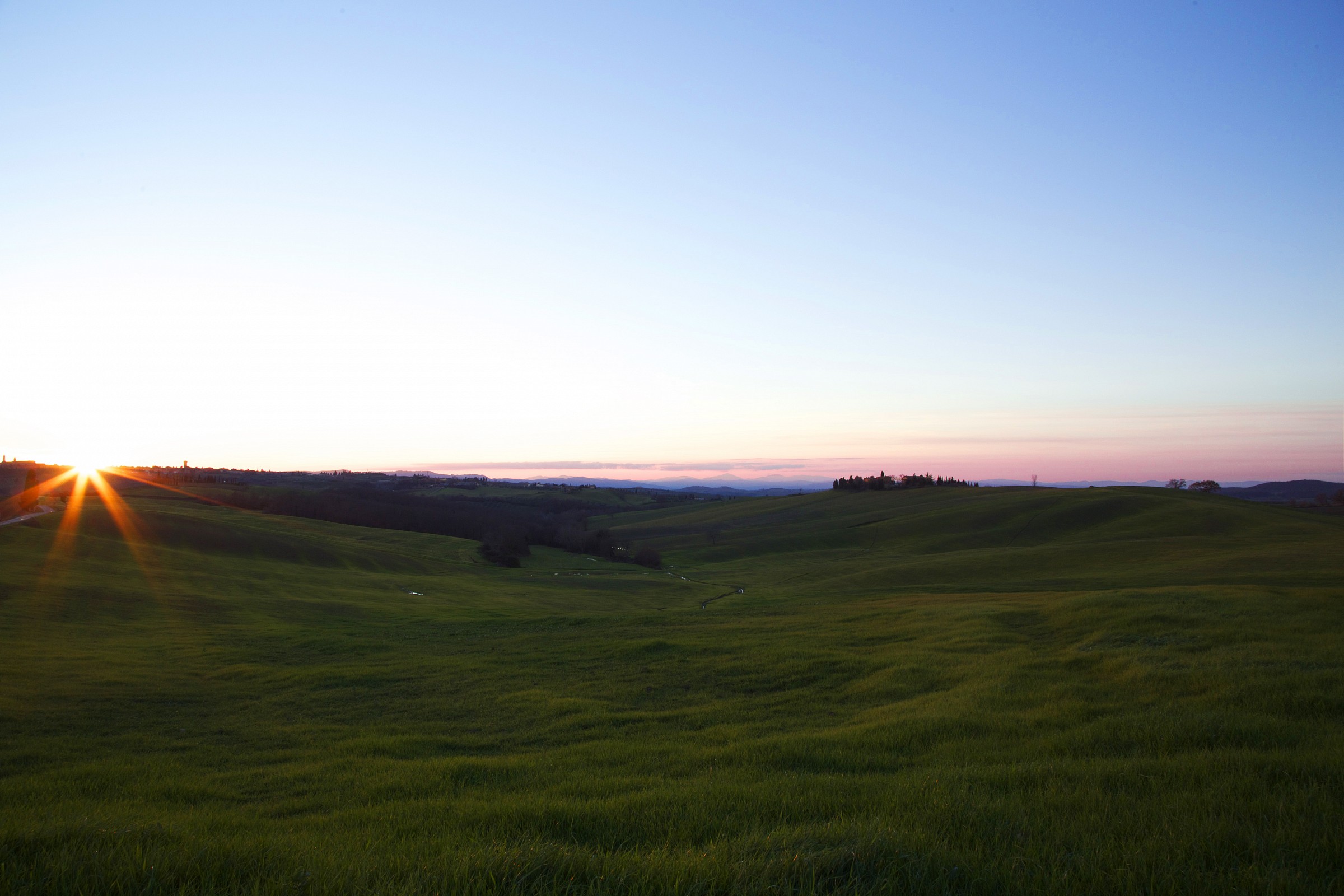 Tuscan sunset