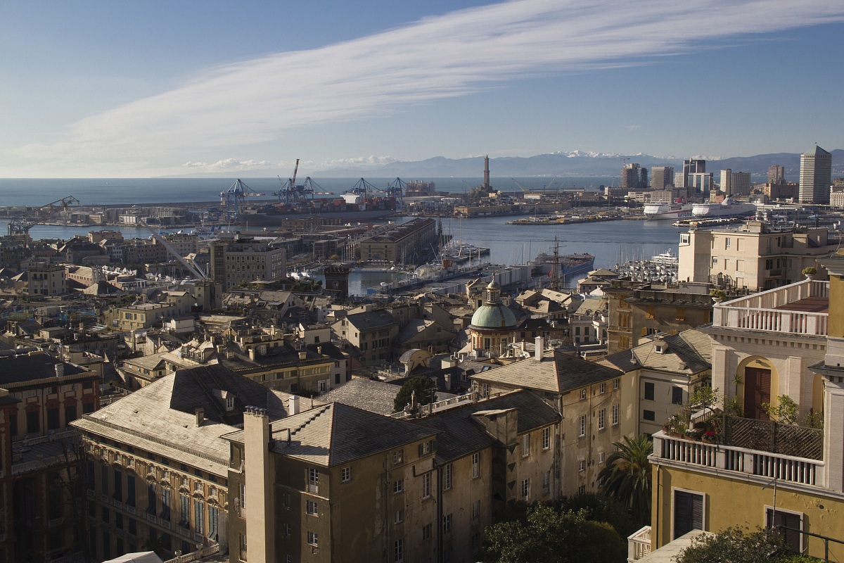 Genoa from above!