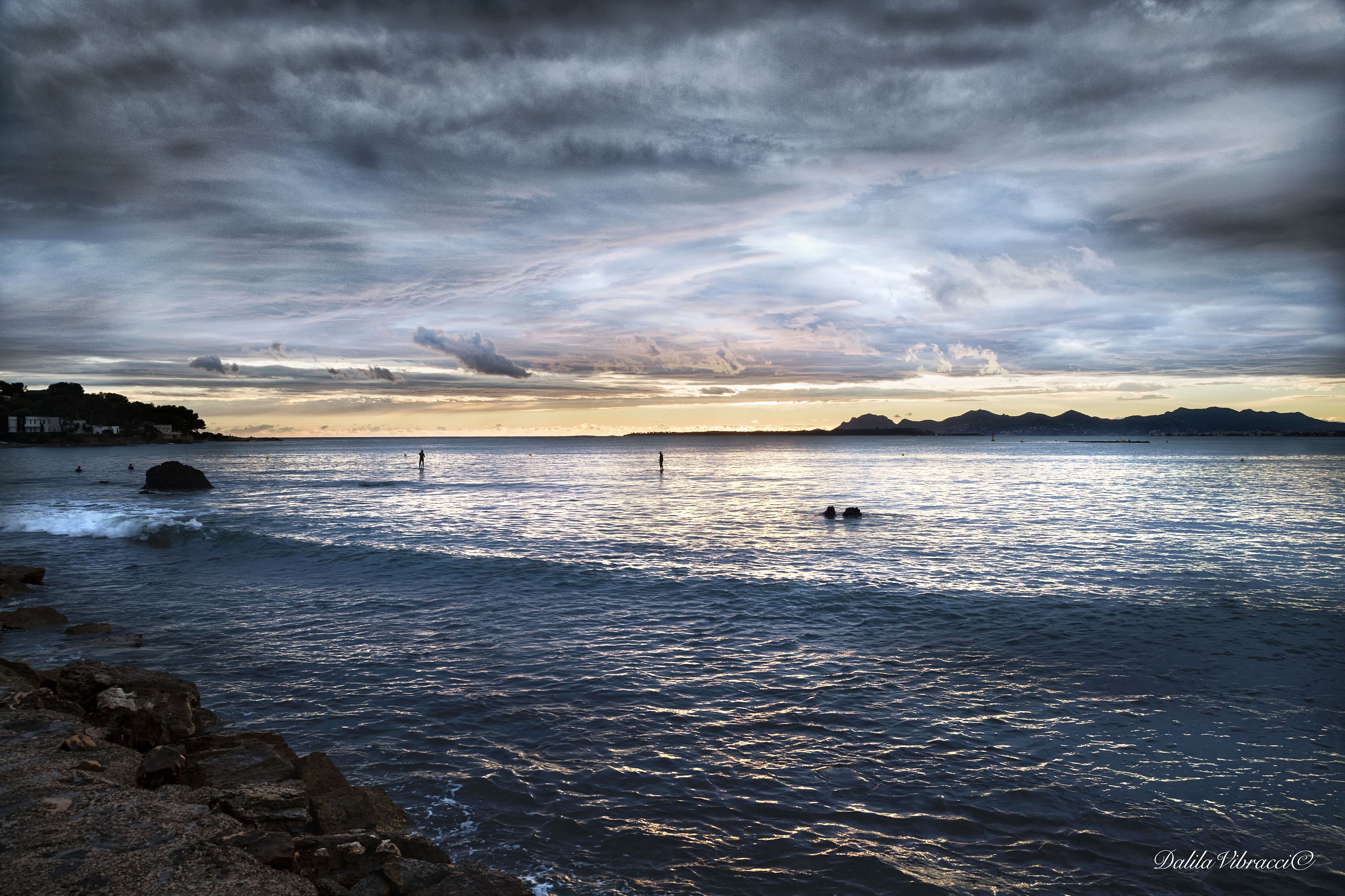 Between sky and sea ....