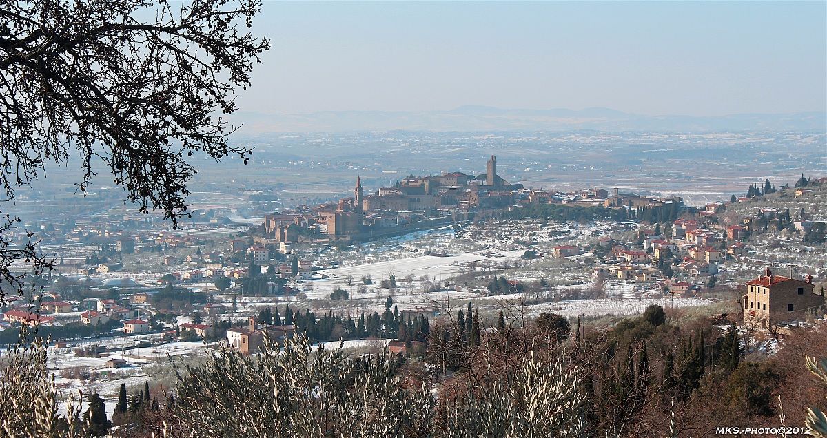 Panorama su Castiglion Fiorentino (ar)