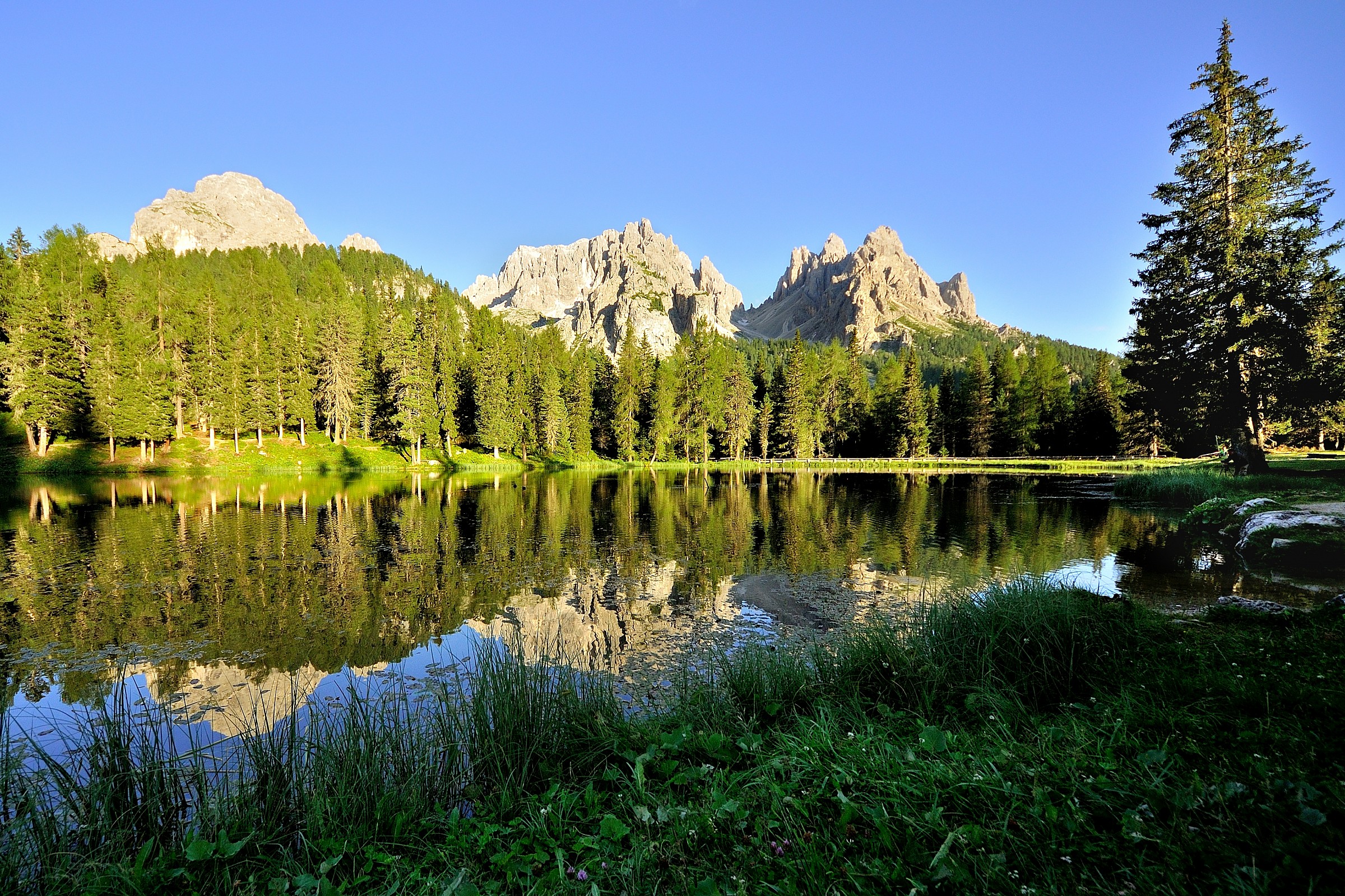 Reflections on the Lake Antorno