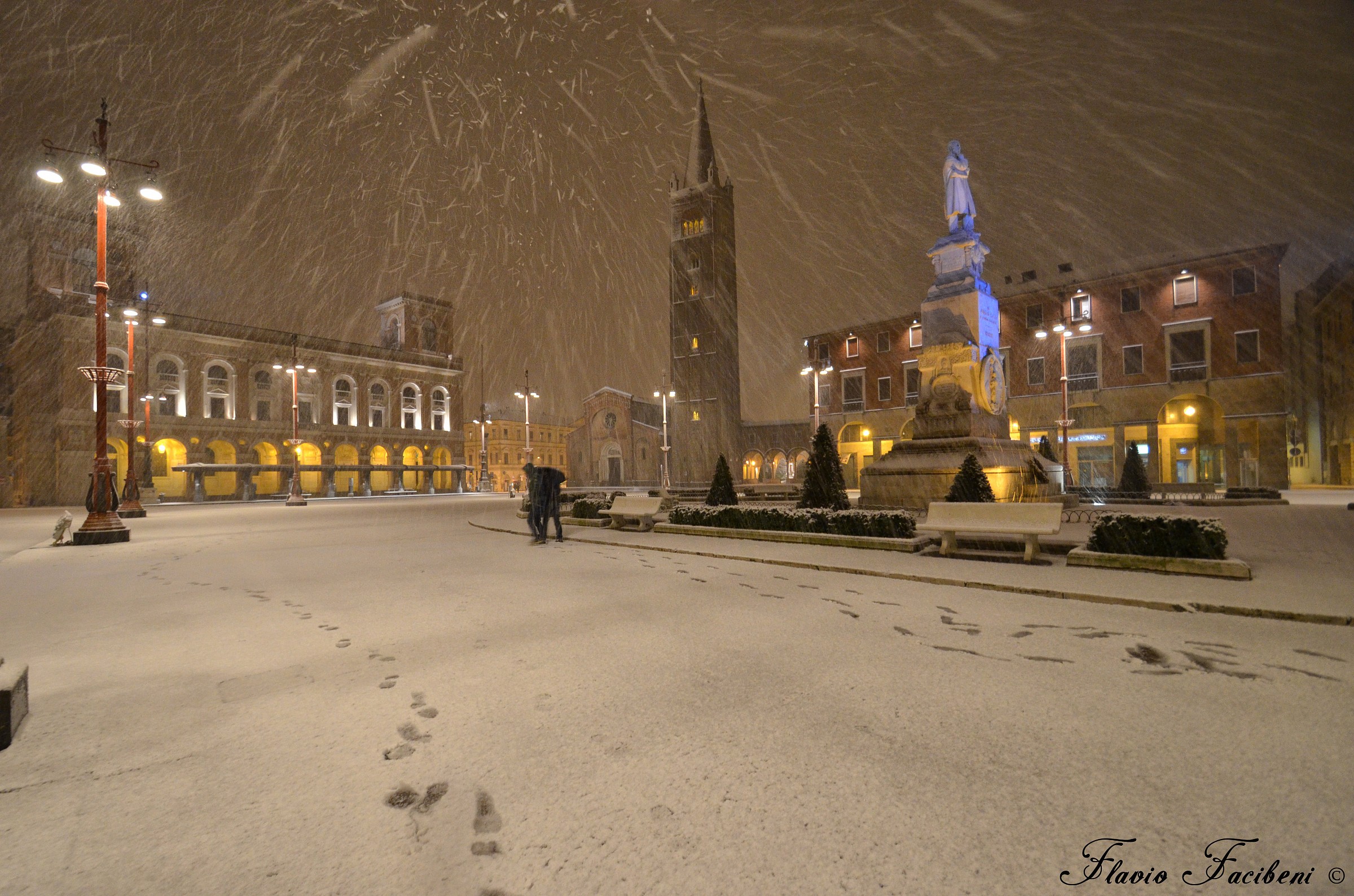 Forlì sotto la neve