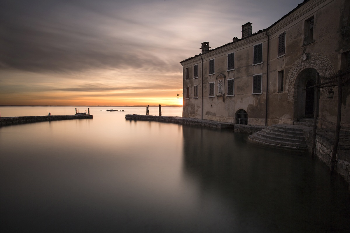 Tramonto a San Vigilio..