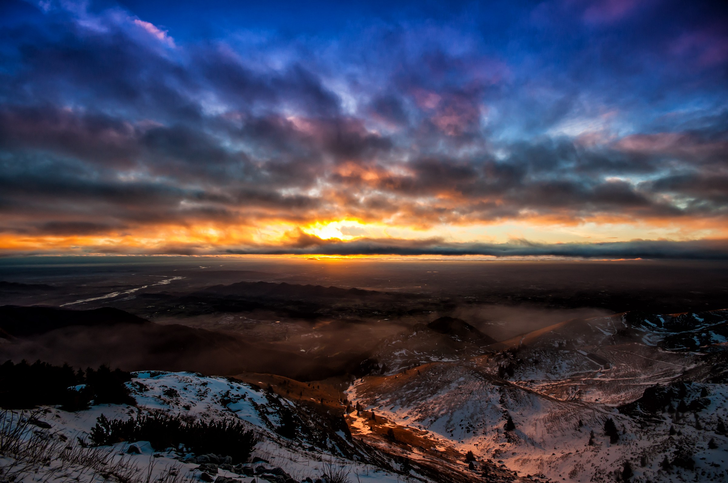 Sunrise from Cima Grappa