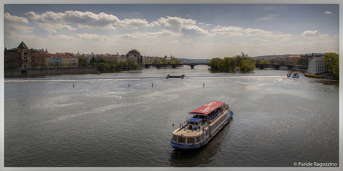 Praga - Vista da Ponte Carlo