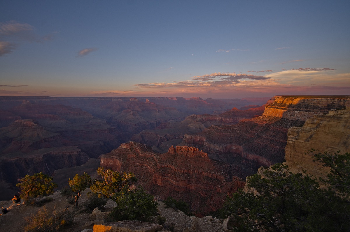 Sunset on the Grand Canyon