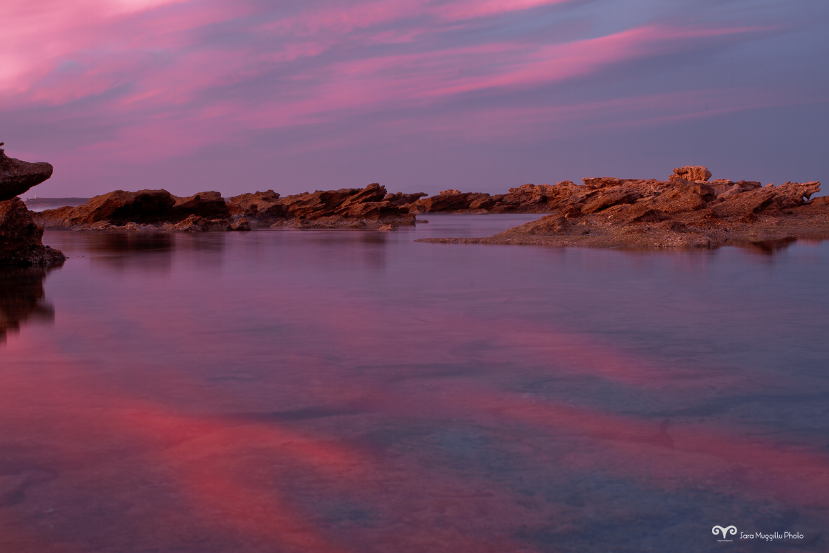 Sunset in Sardinia (Mari Ermi)