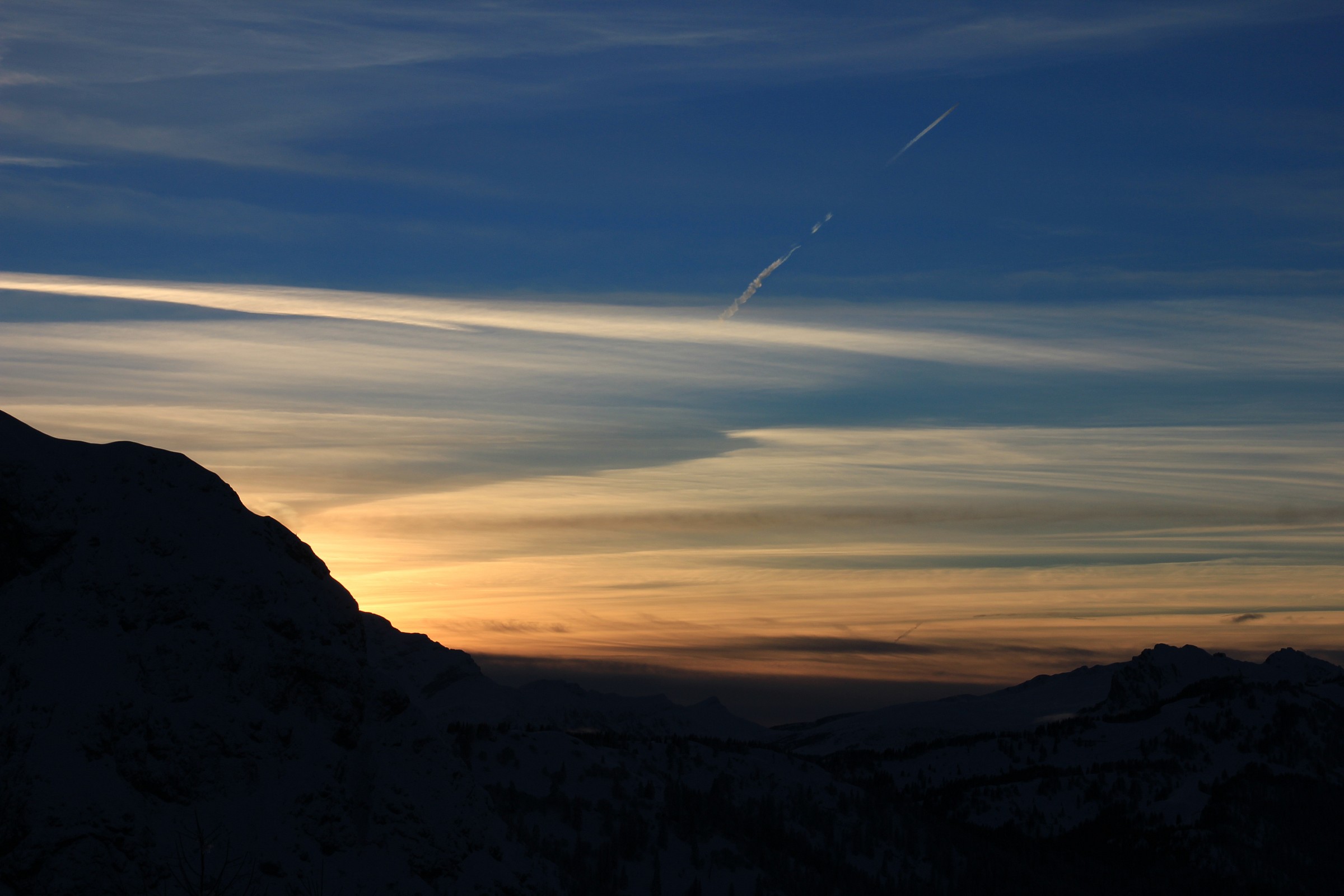 Tramonto sul civetta