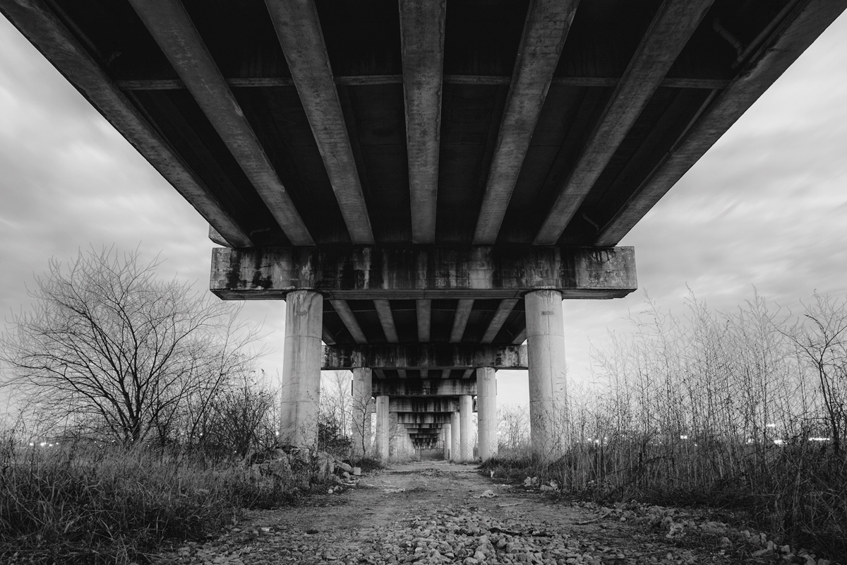 Under the bridge